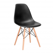 SILLA LEVEL NEGRA EAMES LVS-086